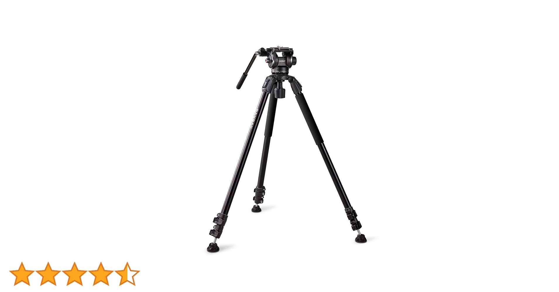 【Andoer】【最大高約180cm】【ビデオ三脚】【送料無料】 Amazon | Aureday 190cm 三脚 ビデオ三脚 カメラ三脚 スマホ三脚